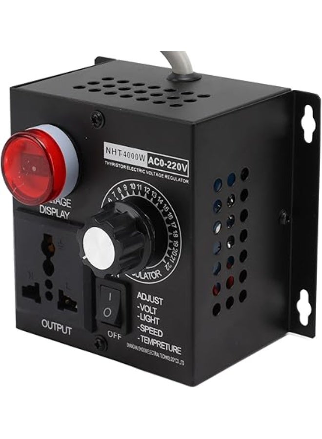 DLC NHT-4000W AC0-220V electronic voltage regulator