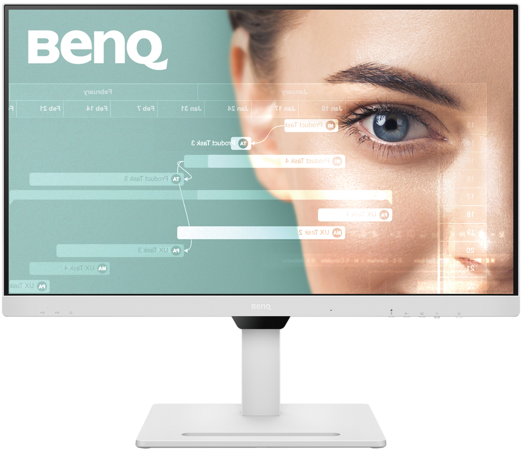 BenQ GW2790QT 27" QHD USB-C 65W PD IPS Eye Care Monitor - White