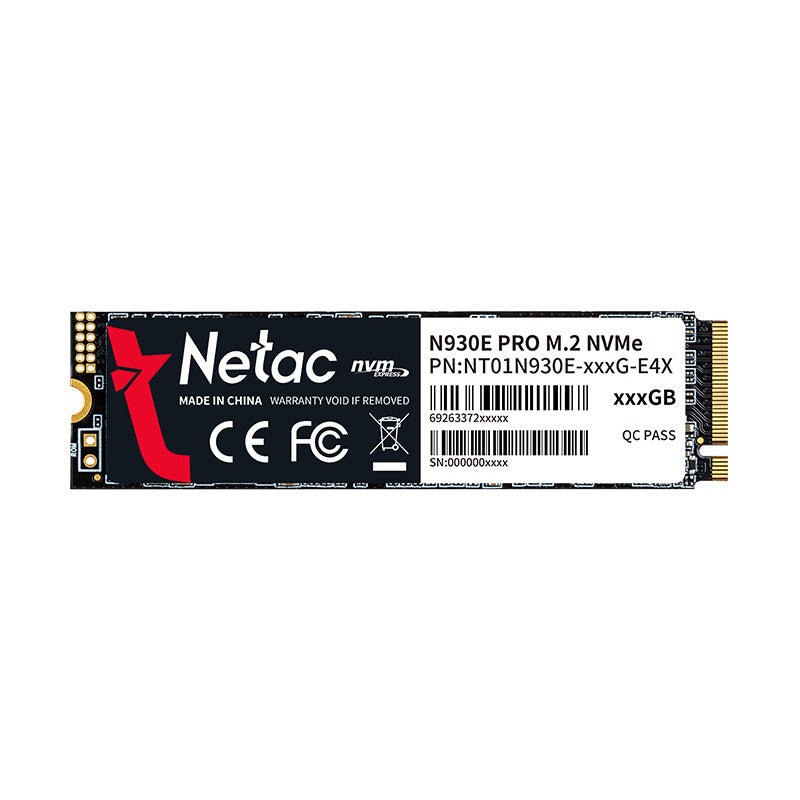 Netac N930E Pro 512GB NVMe Gen 3 M.2 Internal SSD