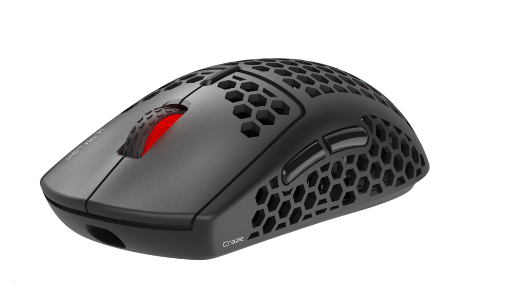 CRAZE HIKARI PRO wireless gaming mouse. 74g , RGB