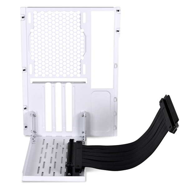 Lian Li 011D Mini Vertical Kit w/ PCIE4.0 - White Lian Li 011D Mini Vertical Kit w/ PCIE4.0 - White