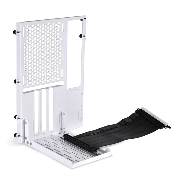Lian Li 011D Mini Vertical Kit w/ PCIE4.0 - White Lian Li 011D Mini Vertical Kit w/ PCIE4.0 - White