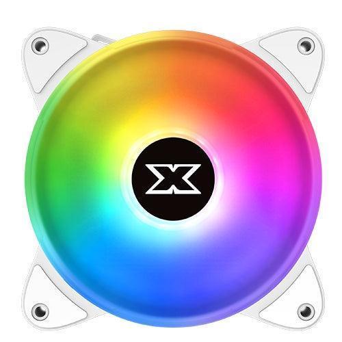 Xigmatek Galaxy III Essential BX120 120mm ARGB 3 Fan Kit - Arctic Xigmatek Galaxy III Essential BX120 120mm ARGB 3 Fan Kit - Arctic