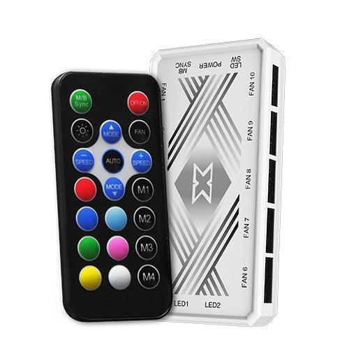 Xigmatek Galaxy III Essential BX120 120mm ARGB 3 Fan Kit - Arctic Xigmatek Galaxy III Essential BX120 120mm ARGB 3 Fan Kit - Arctic