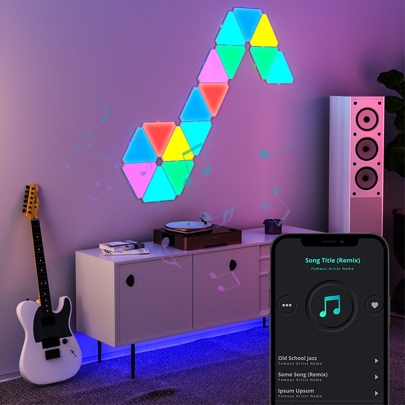 Xiaomi Yeelight Smart Light Panels 6 Panels Kit