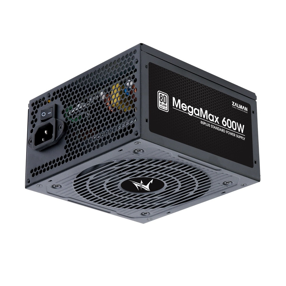 Zalman MegaMax 600W, 80PLUS STANDARD, 50-60 Hz, Power Supply