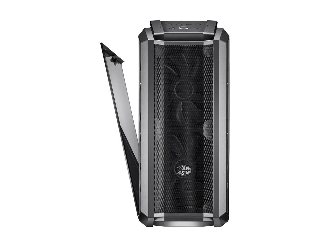 Cooler Master MasterCase H500P Mesh Gun Metal Gray ARGB Airflow ATX Mid-Tower with Dual 200mm ARGB Lighting Fans Cooler Master MasterCase H500P Mesh Gun Metal Gray ARGB Airflow ATX Mid-Tower with Dual 200mm ARGB Lighting Fans