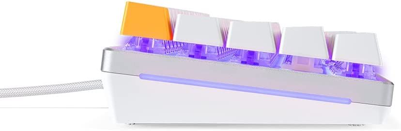 Glorious GMMK2 65% Pre-Built ANSI Arabic mechanical Keyboard White RGB - احرف عربية Glorious GMMK2 65% Pre-Built ANSI Arabic mechanical Keyboard White RGB - احرف عربية