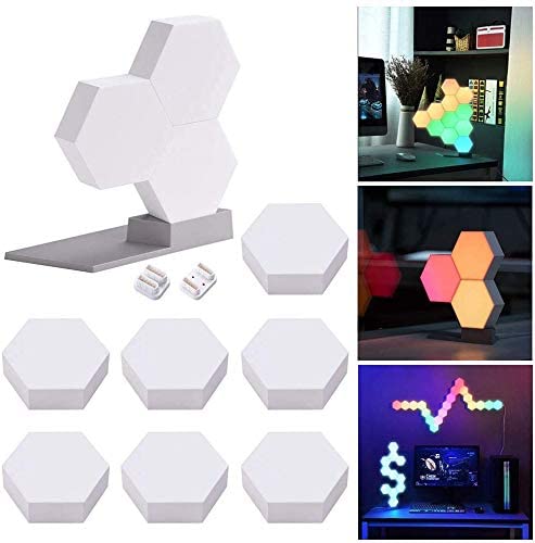 Lifesmart Cololight PLUS KIT - WiFi Color Changing LED Lights, 7 Panels + Base Lifesmart Cololight PLUS KIT - WiFi Color Changing LED Lights, 7 Panels + Base