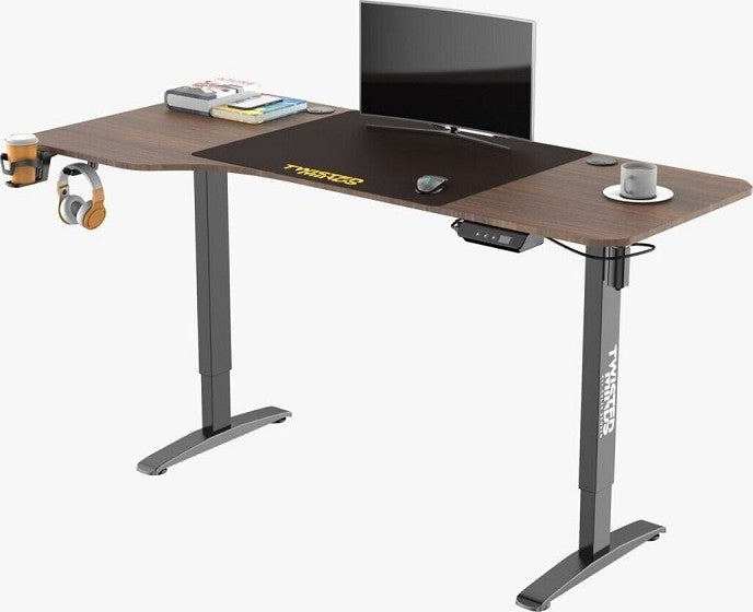 Twisted Minds T Shaped Gaming Desk Electric-height adjustable - Left