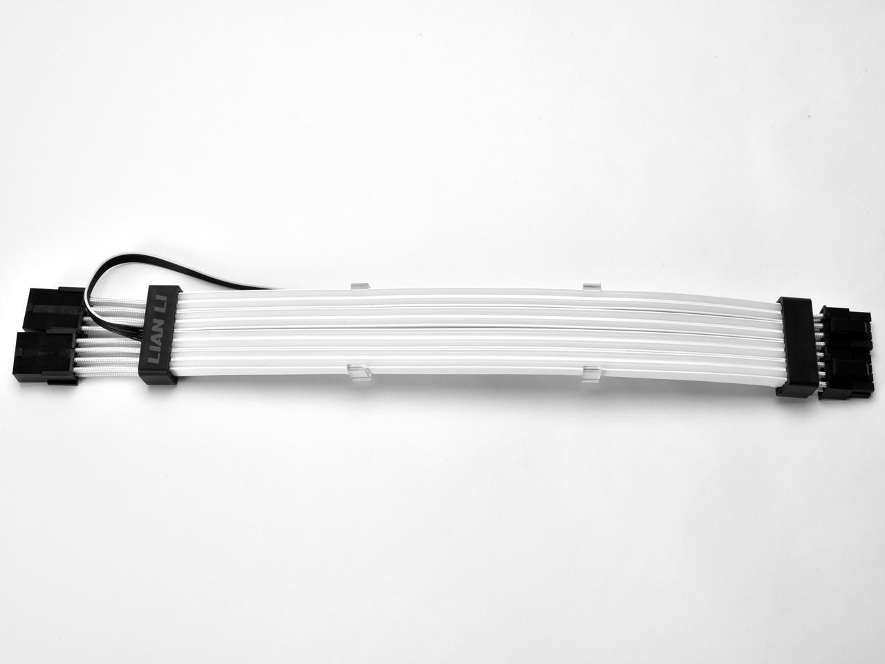 LIAN LI STRIMER PLUS V2 8 Pins Addressable RGB VGA Power Cable Extension - Strimer 8-pin LIAN LI STRIMER PLUS V2 8 Pins Addressable RGB VGA Power Cable Extension - Strimer 8-pin