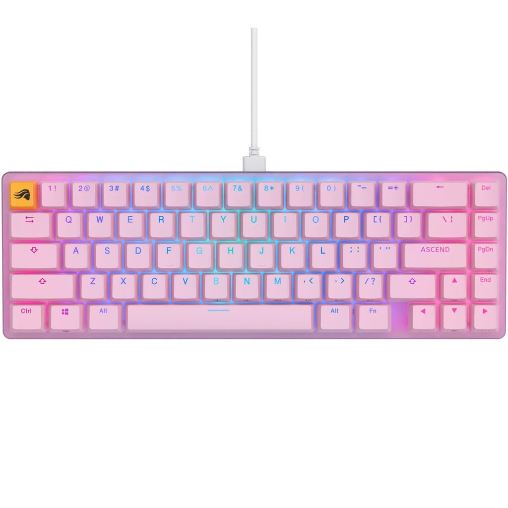 Glorious GMMK2 65% Pre-Built ANSI USA pink