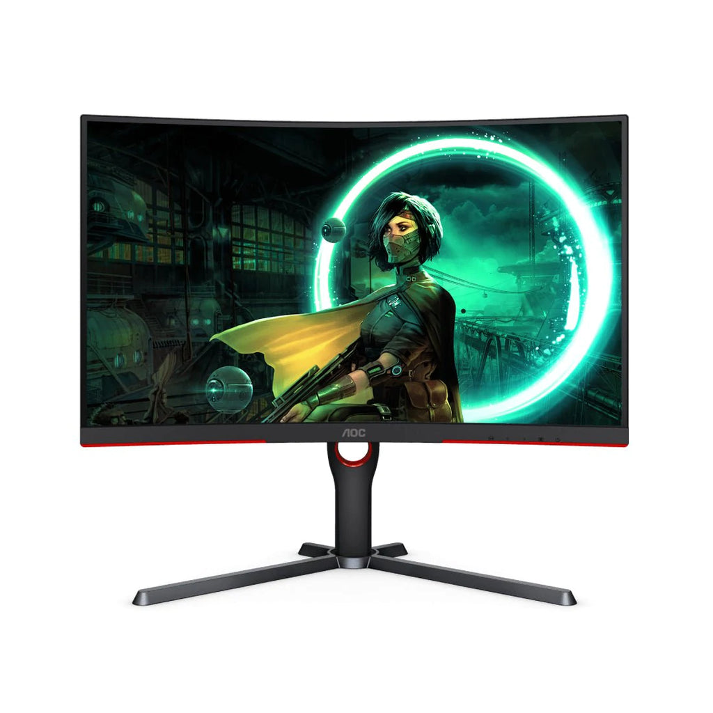 AOC CQ27G3S 27” 2K 1ms 165Hz Curved Gaming Monitor QHD 2560 x 1440