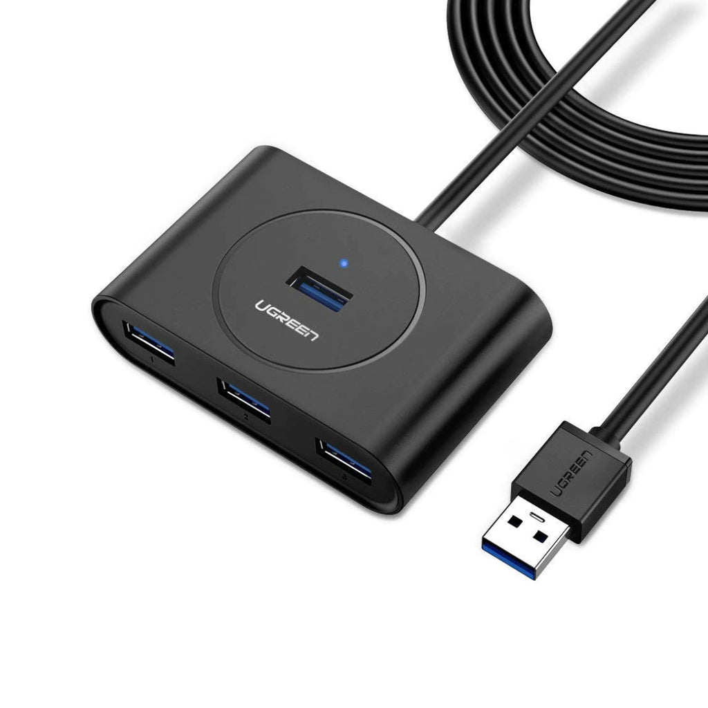 Ugreen USB 3.0 4 Ports Hub 1M - Black