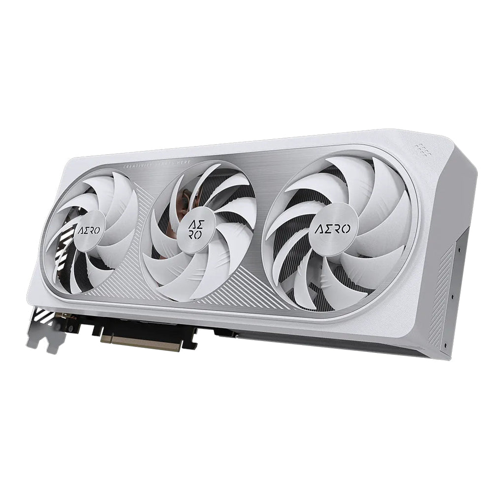 Gigabyte GeForce RTX 4070 Ti AERO OC 12GB GDDR6X Graphics Card - White