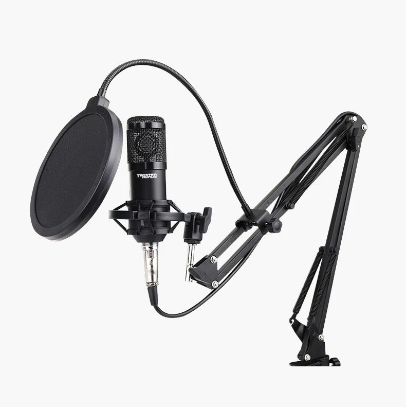 Twisted Minds W104 Professional Gaming USB Condenser Microphone - Black