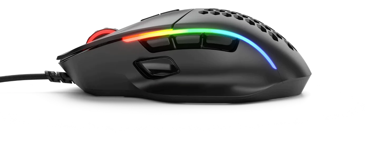 Glorious Gaming Model I Mouse - RGB 69g Superlight Mouse Honeycomb - Matte Black