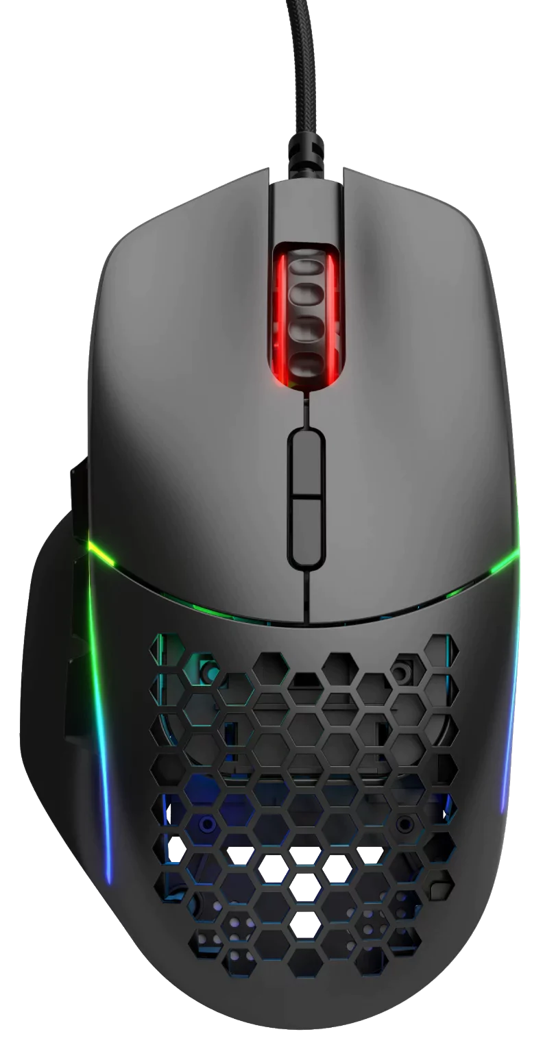 Glorious Gaming Model I Mouse - RGB 69g Superlight Mouse Honeycomb - Matte Black