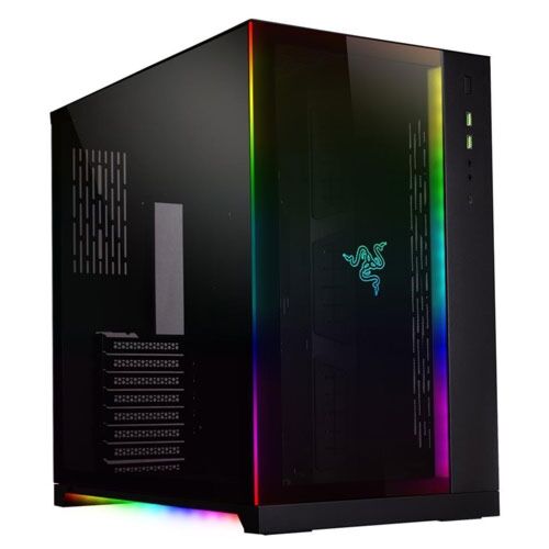 Lian Li PC-O11 Dynamic Razer Edition Tempered Glass Gaming  Case - Black